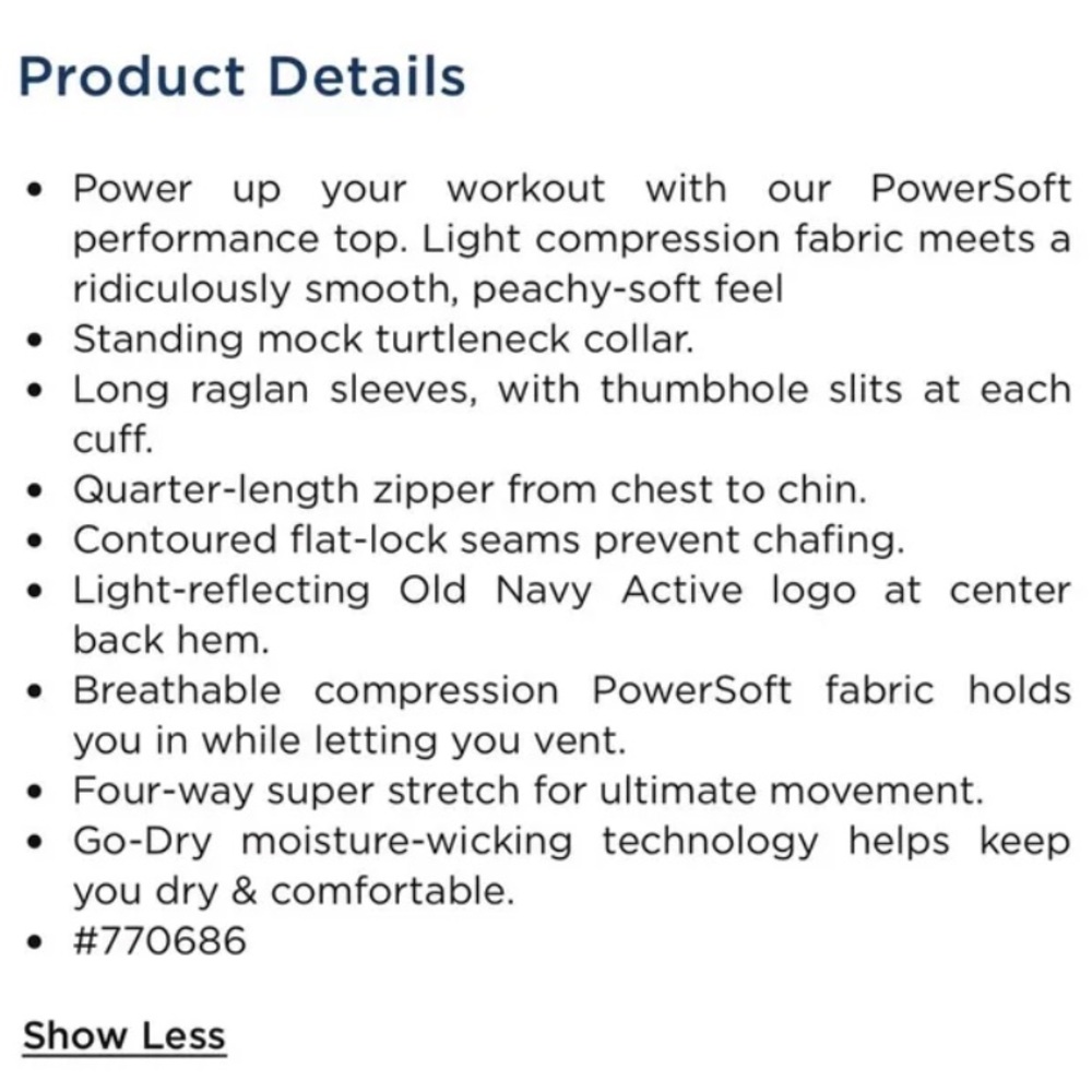 (3) ON PowerSoft Crop Quarter-Zip Mock Turtleneck Long Sleeve Top Bundle - Picture 7 of 9
